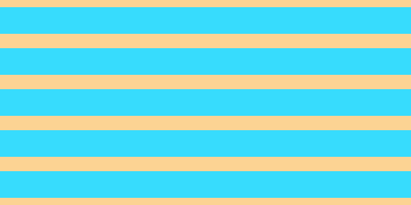 #37dcfd, #fcd393 horizontal lines, twenty-eight pixels wide, fifty-two pixels apart