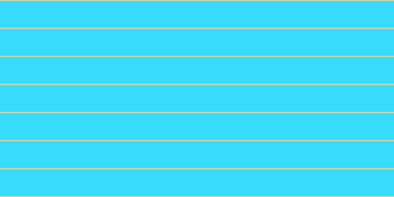 #37dcfd, #fcd393 horizontal lines, two pixels wide, fifty-five pixels apart