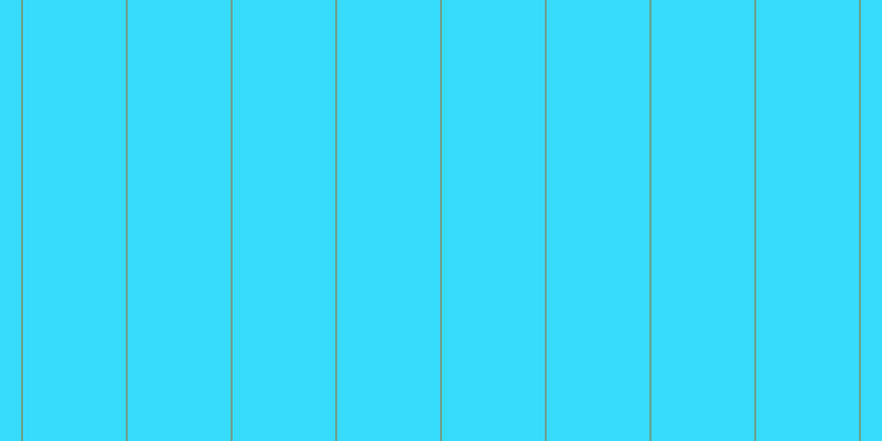 #37dcfd, #67a393 vertical lines, two pixels wide, ninety-three pixels apart