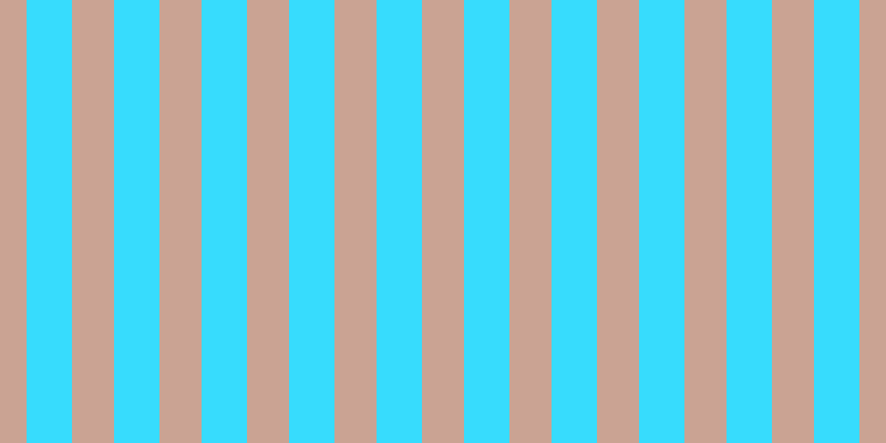 #37dcfd, #caa393 vertical lines, thirty-eight pixels wide, forty-one pixels apart