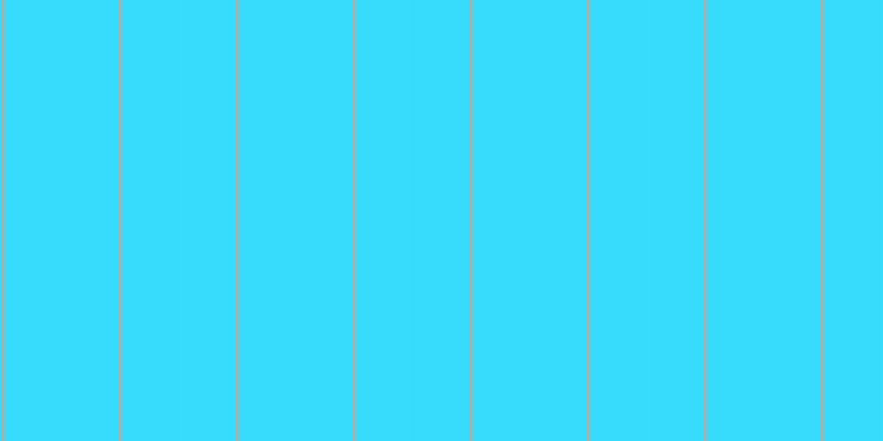 #37dcfd, #caa393 vertical lines, one pixels wide, fifty-two pixels apart