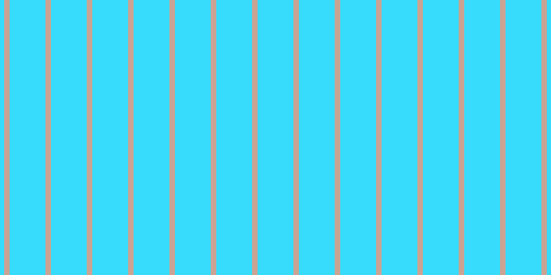 #37dcfd, #caa393 vertical lines, eight pixels wide, fifty-two pixels apart