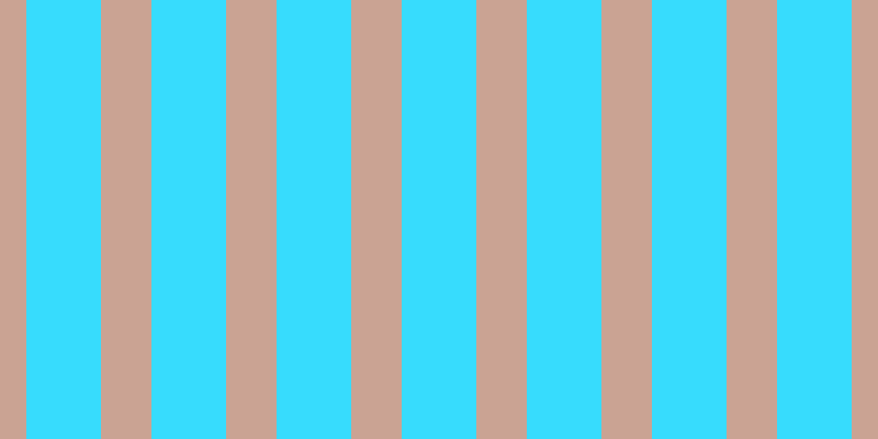 #37dcfd, #caa393 vertical lines, forty-six pixels wide, sixty-eight pixels apart