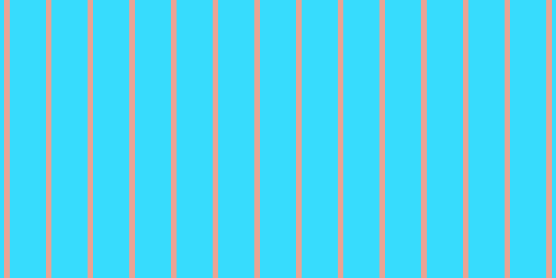 #37dcfd, #eba393 vertical lines, eight pixels wide, fifty-two pixels apart