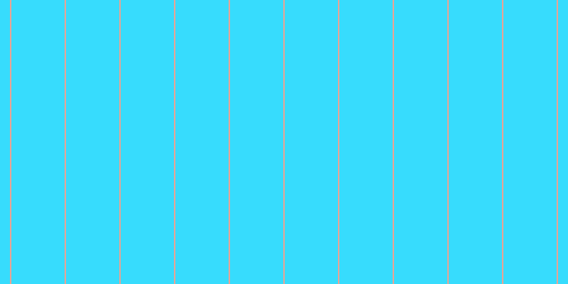 #37dcfd, #eba393 vertical lines, two pixels wide, seventy-five pixels apart