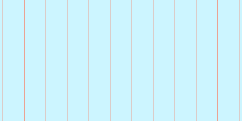 #37dcfd (25%), #eba393 vertical lines, two pixels wide, sixty-nine pixels apart
