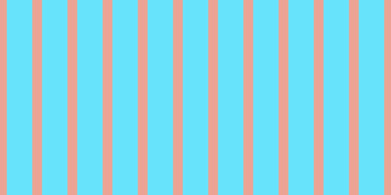 #37dcfd (75%), #eba393 vertical lines, twenty pixels wide, fifty-two pixels apart