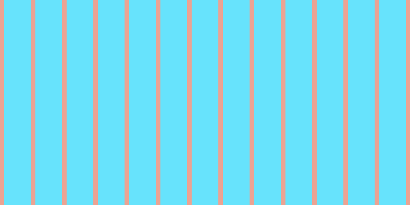 #37dcfd (75%), #eba393 vertical lines, nine pixels wide, fifty-two pixels apart