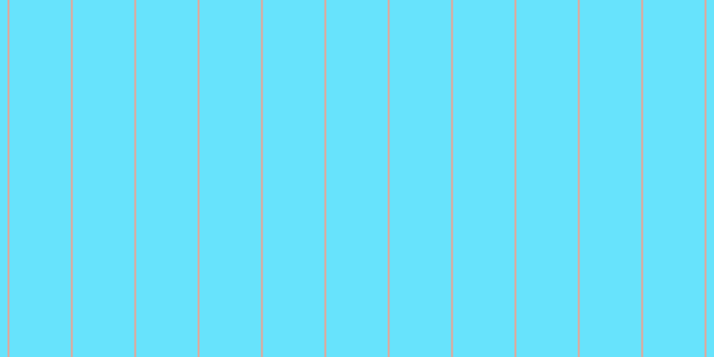 #37dcfd (75%), #eba393 vertical lines, two pixels wide, sixty-nine pixels apart