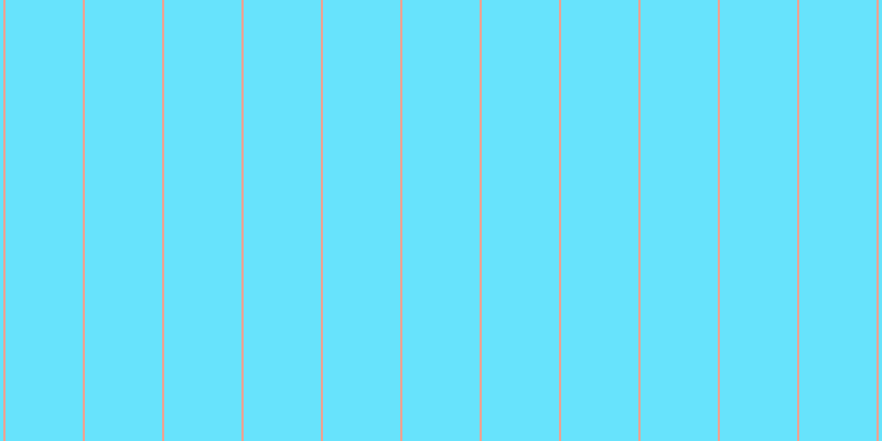 #37dcfd (75%), #eba393 vertical lines, two pixels wide, seventy pixels apart