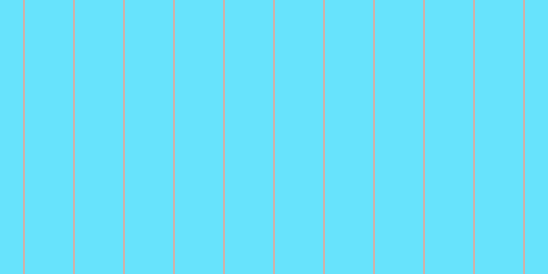 #37dcfd (75%), #eba393 vertical lines, two pixels wide, seventy-one pixels apart