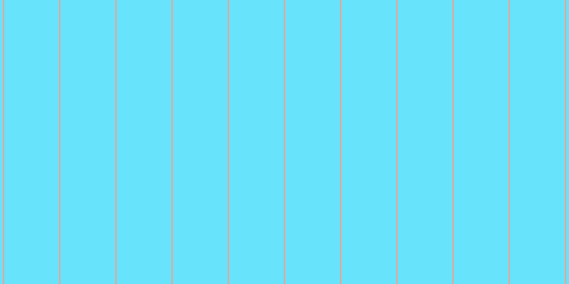 #37dcfd (75%), #eba393 vertical lines, two pixels wide, seventy-seven pixels apart