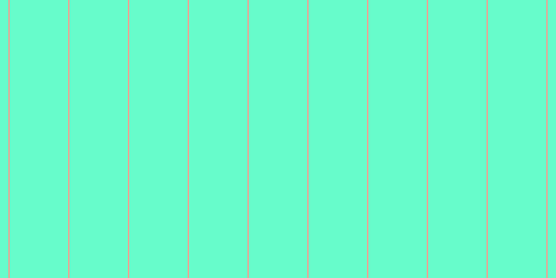 #37fdbb (75%), #eba393 vertical lines, two pixels wide, eighty-four pixels apart