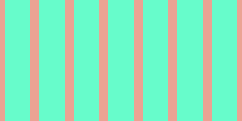 #37fdbb (75%), #eba393 vertical lines, thirty pixels wide, eighty-four pixels apart
