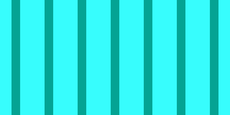 #37fdfd, #04a393 vertical lines, thirty pixels wide, eighty-five pixels apart
