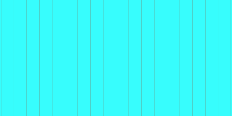#37fdfd, #67a393 vertical lines, one pixels wide, forty-three pixels apart