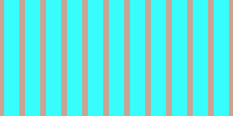 #37fdfd, #caa393 vertical lines, twenty pixels wide, fifty-two pixels apart