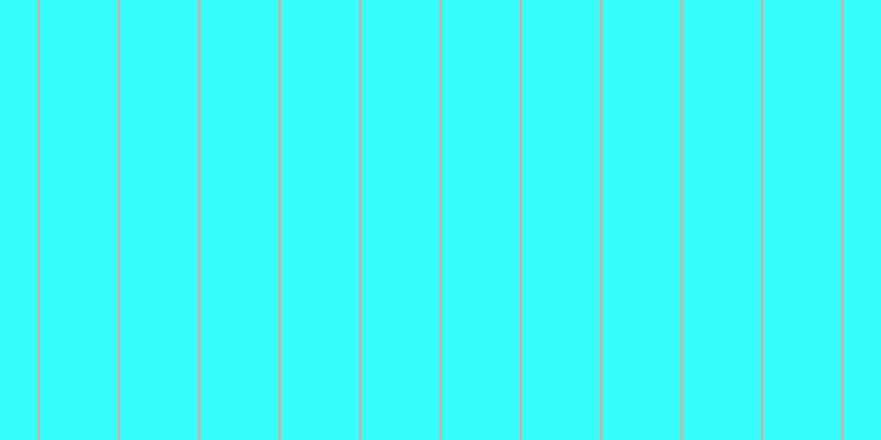 #37fdfd, #eba393 vertical lines, two pixels wide, seventy-one pixels apart