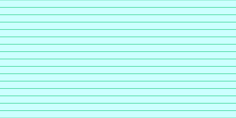 #37fdfd (25%), #36d393 horizontal lines, two pixels wide, twenty-three pixels apart