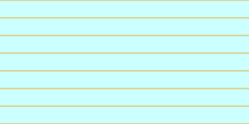 #37fdfd (25%), #dbd393 horizontal lines, five pixels wide, fifty-two pixels apart