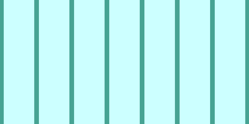 #37fdfd (25%), #46a393 vertical lines, fifteen pixels wide, ninety-eight pixels apart