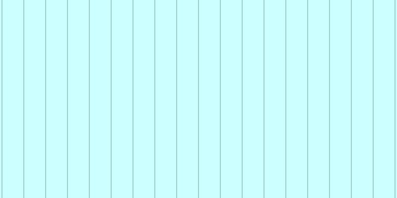 #37fdfd (25%), #67a393 vertical lines, one pixels wide, forty-three pixels apart