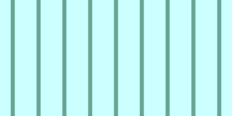 #37fdfd (25%), #67a393 vertical lines, fourteen pixels wide, seventy-five pixels apart