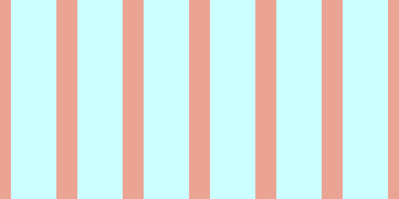 #37fdfd (25%), #eba393 vertical lines, forty-two pixels wide, ninety-one pixels apart