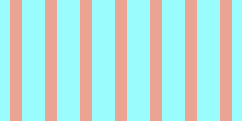 #37fdfd (50%), #eba393 vertical lines, forty pixels wide, seventy-six pixels apart