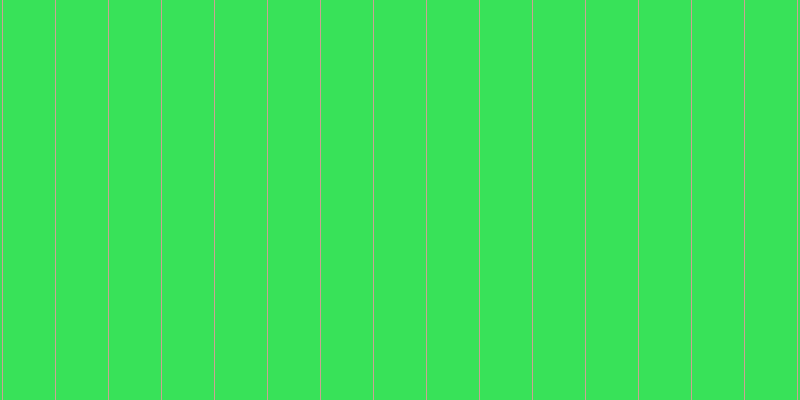#38e259, #caa393 vertical lines, one pixels wide, fifty-two pixels apart