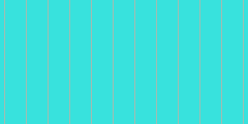 #38e2dd, #eba393 vertical lines, two pixels wide, sixty-eight pixels apart