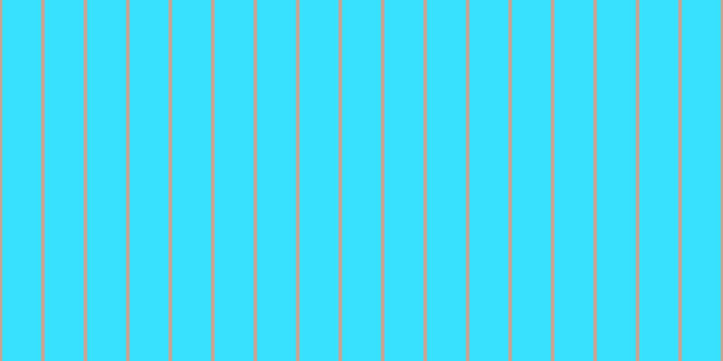 #38e2fe, #caa393 vertical lines, four pixels wide, forty-three pixels apart