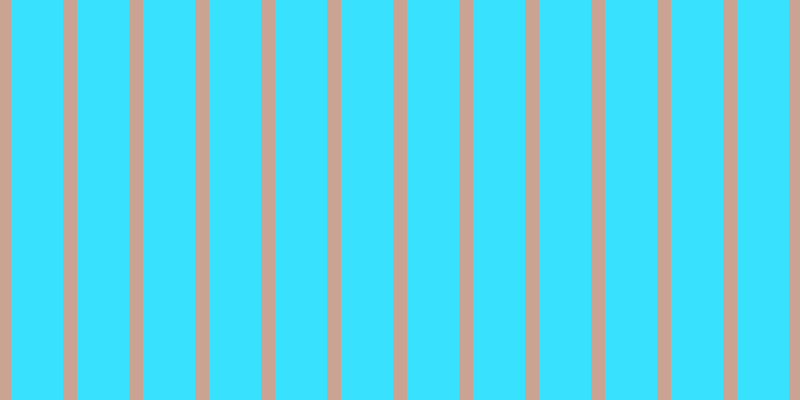#38e2fe, #caa393 vertical lines, fourteen pixels wide, fifty-two pixels apart
