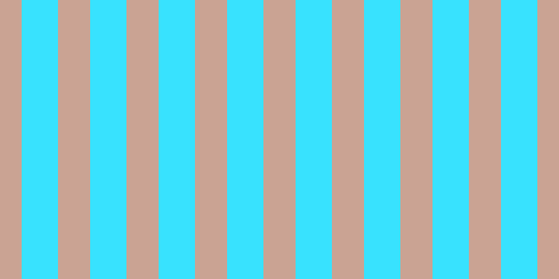 #38e2fe, #caa393 vertical lines, forty-six pixels wide, fifty-two pixels apart