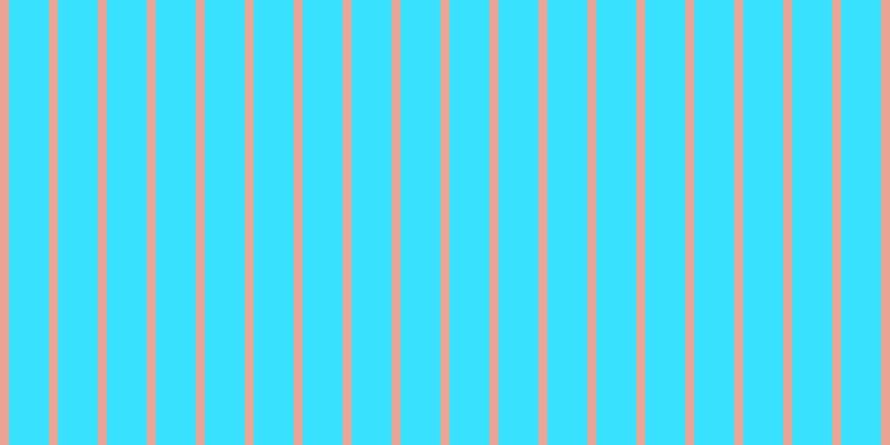 #38e2fe, #eba393 vertical lines, eight pixels wide, thirty-six pixels apart