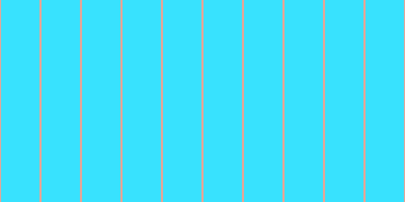 #38e2fe, #eba393 vertical lines, four pixels wide, seventy-six pixels apart