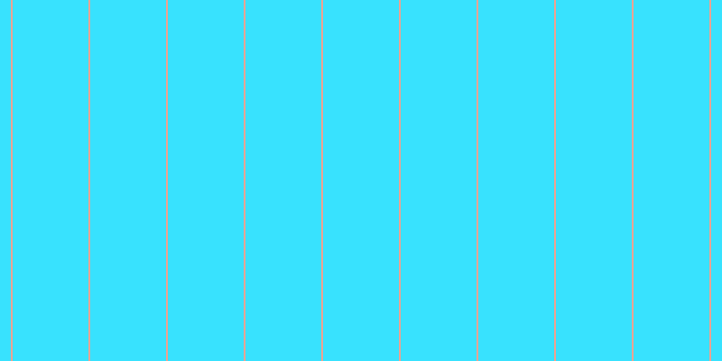 #38e2fe, #eba393 vertical lines, two pixels wide, eighty-four pixels apart