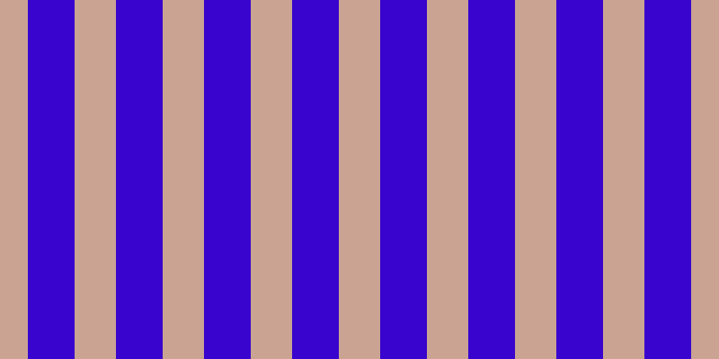 #3904cd, #caa393 vertical lines, forty-six pixels wide, fifty-two pixels apart