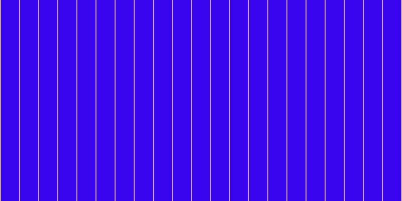 #3904ee, #caa393 vertical lines, two pixels wide, thirty-six pixels apart