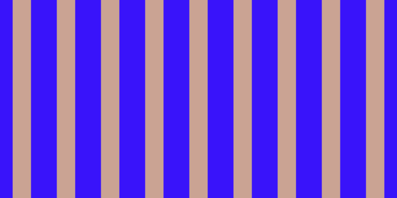#3913fa, #caa393 vertical lines, thirty-seven pixels wide, fifty-two pixels apart