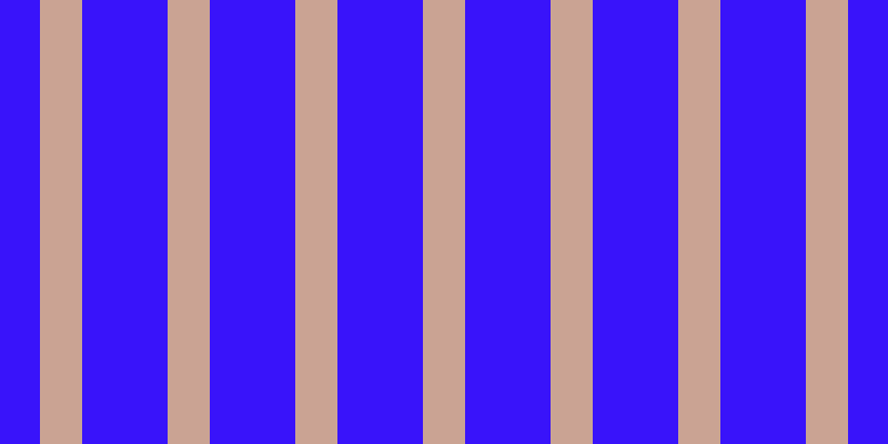 #3913fa, #caa393 vertical lines, thirty-eight pixels wide, seventy-seven pixels apart
