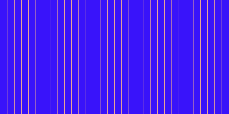 #3913fa, #eba393 vertical lines, two pixels wide, twenty-three pixels apart