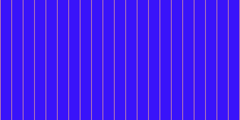 #3913fa, #eba393 vertical lines, two pixels wide, thirty-six pixels apart
