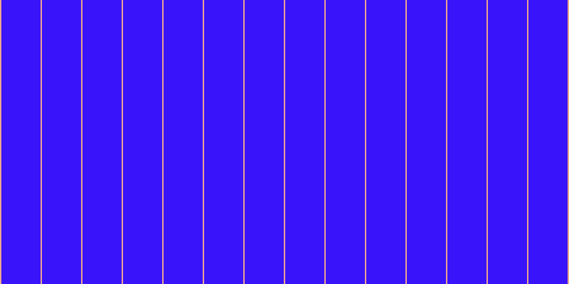 #3913fa, #eba393 vertical lines, two pixels wide, fifty-five pixels apart