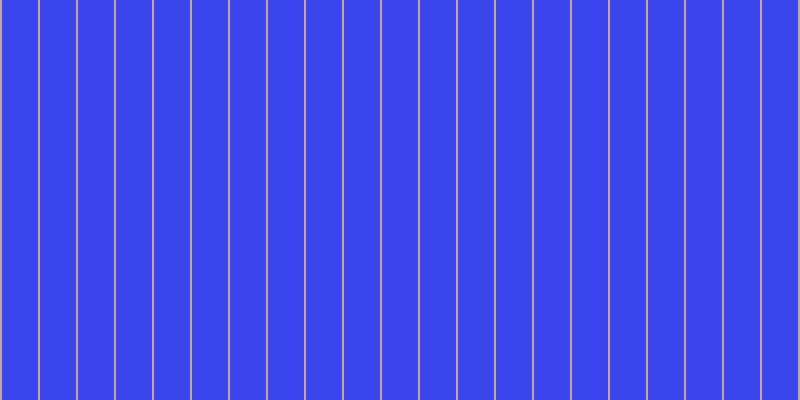 #3946ee, #caa393 vertical lines, two pixels wide, thirty-six pixels apart