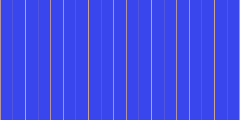 #3946ee, #caa393 vertical lines, two pixels wide, forty pixels apart