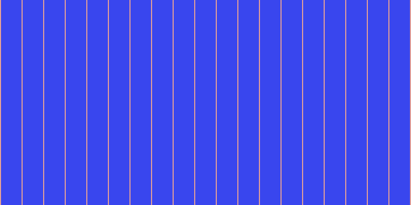 #3946ee, #eba393 vertical lines, two pixels wide, forty pixels apart