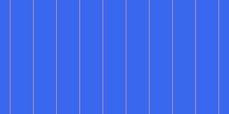 #3967ee, #eba393 vertical lines, two pixels wide, seventy-nine pixels apart