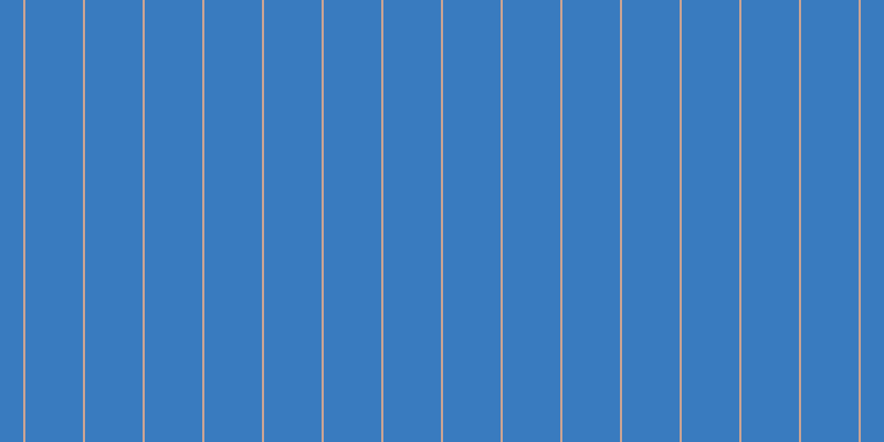 #397bbf, #caa393 vertical lines, two pixels wide, fifty-two pixels apart