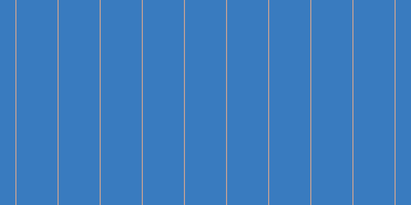 #397bbf, #caa393 vertical lines, two pixels wide, eighty pixels apart